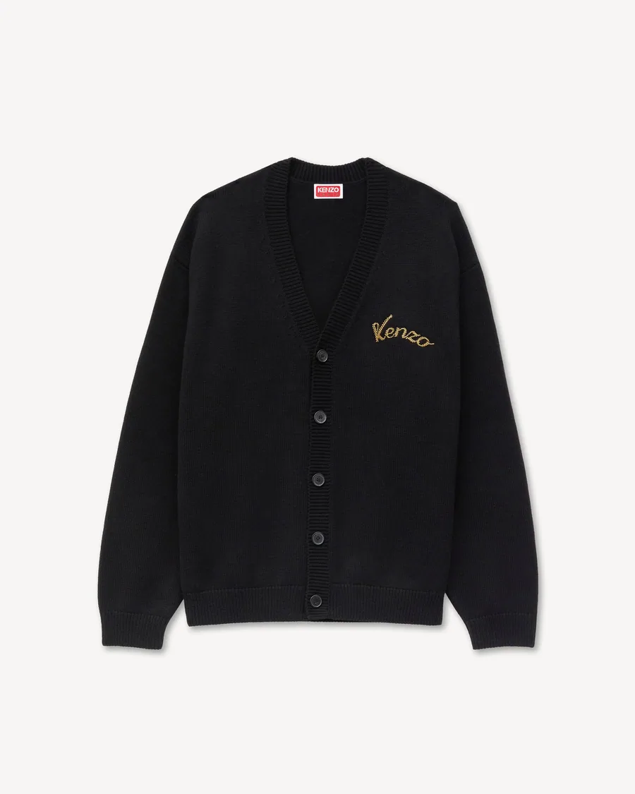 Кардиган Kenzo з вишивкою з бавовни