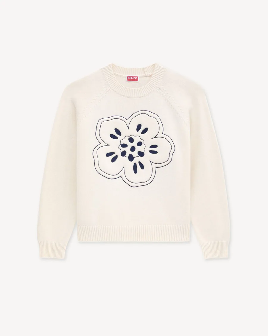Светр Kenzo з вишивкою з вовни